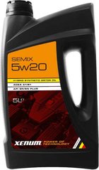 Напівсинтетичне моторне масло Xenum SEMIX 5W20 5л (2386005) SN Plus | LSPI 2386005 фото